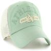 47 MLB Riverbank Mesh Clean Up Adjustable Hat, Adult One Size Fits All (US, Alpha, One Size, Oakland Athletics) view 2