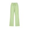 Yoga Pants Women Fashion Solid Color High Waist Capris Elastic Drawstring Pant with Pockets Sports Running Capri view 3