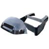 Sourcefy Rear Body and Front Cowl Set for Club Car - Model Precedent - Model Year 2004-Up - Color Black - Flexible Molded Plastic - Compatible Equipment Golf Cart - 05-A01 OEM view 1