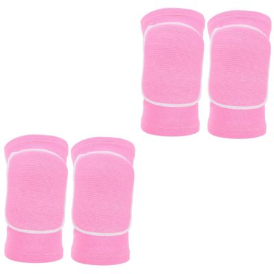 BESPORTBLE 2pairs Knee Brace Support Neoprene Knee Sleeve for Pain Relief Dancer Pad Sponge Wear-resistant for Volleyball Running