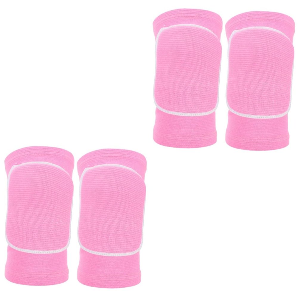 BESPORTBLE 2pairs Knee Brace Support Neoprene Knee Sleeve for Pain Relief Dancer Pad Sponge Wear-resistant for Volleyball Running
