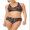 Amoena Womens Sri Lanka Bikini Bottoms Black/Gold 14 view 3