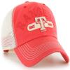 47 MLB Riverbank Mesh Clean Up Adjustable Hat, Adult One Size Fits All (US, Alpha, One Size, Texas Rangers) view 2