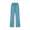 maisdgop Yoga Pants Women Fashion Solid Color High Waist Capris Elastic Drawstring Pant with Pockets Sports Running Capri view 3