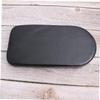 POPETPOP Bicycle Rear Rack Seat Mat Comfortable Black Cushion for Durable Leatherette and Soft Sponge Essential Bike Accessory for Mountain and Road Bicycles view 3