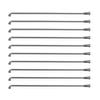 KTKEET Bike Spokes 12G Electric Bicycle Spokes 20/40PCS 2.5 mm Diameter Silver Carbon Steel 50-306MM Bike Wheel Spokes with Nipple for E-Bike Motorcycle Tricycle (90mm,20pcs) view 2