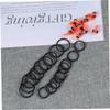 POPETPOP 30pcs Fishing Hook Keepers Bait Holders for Fishing Rods Easy Installation Fits Orange Essential view 2