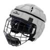 Guardian Cap - Soft-Shell Helmet Cover for Hockey - Reduces Impact and Protects Helmets - One Size Fits All for Youth, High School and College Programs - White view 1