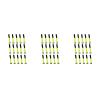 Angoily 45pcs Hook and Tape Straps for Bike Wheel Organization Fastening Straps Multi-Color for and Secure Binding view 1