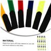 Angoily 45pcs Hook and Tape Straps for Bike Wheel Organization Fastening Straps Multi-Color for and Secure Binding view 3