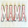 Mama Baseball Chenille Iron On Patch - Make Your Own Shirt Multi view 2