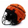 Guardian Cap - Soft-Shell Helmet Cover for Football and Lacrosse - Reduces Impact and Protects Helmets - One Size Fits All for Youth, High School and College Programs - Orange view 1
