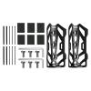 B Baosity Bike Bag Holder Water Bottle Holder Luggage Bag Mount Holder Bicycle Bag Mount for Front Fork Bicycle Equipment Accessories, Wide, Medium