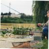 YARNOW Stainless Steel Fish Basket 28 Inch Folding Fishing Net Metal Fishing Cage for Crab Shrimp Sea River Boat Use view 4