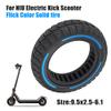 9.5x2.5-6.1 Off-Road Solid Tire Replacement for NIU KQi3 Pro/Max/Sport Scooter - Puncture-Free, Hassle-Free Maintenance - Anti-Skid, Shockproof 9.5 x 2.50 inch Tubeless Tire (Blue 1Pc) view 4