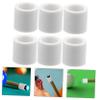 BESPORTBLE 6pcs Replaceable Pool Cue Ferrules Durable Billiard Cue Tips for Snooker Lightweight with Smooth Texture for Pool Enthusiasts view 3
