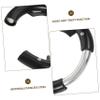 POPETPOP Reusable Bike Lock Heavy Duty Anti-Theft Round Steel Lock for Bicycles Electric Scooters and Mountain Bikes Durable and Wear-Resistant Design for Daily Use view 2