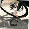 POPETPOP Reusable Bike Lock Heavy Duty Anti-Theft Round Steel Lock for Bicycles Electric Scooters and Mountain Bikes Durable and Wear-Resistant Design for Daily Use view 3