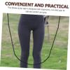 POPETPOP Endurance Training Skipping Rope Ergonomic Wooden Handle Durable Pvc Cotton Rope for Fitness Outdoor Sports and Exercise for All Ages view 3