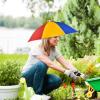 Umbrella Hat For Adults, Umbrella Hat Elastic Umbrella Hats For Women Men, Hands Umbrella Fishing Cap Umbrella Cap Fishing Umbrella Cap Sunhat view 4