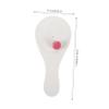 BESPORTBLE 1set Sublimation Blank Racket Material Kit of Handmade Racket with for Fun Plaything for Boys and Girls for and Crafts view 3