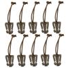 balacoo 10pcs Elastic Webbing Buckles Bungee Strap Clips for Backpack Management Mud for Organizing Straps and Belts view 1