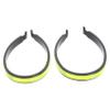POPETPOP 4pcs Riding Trouser Reflective Bands Night Cycling Decor Elastic Leg Band Clip view 4