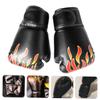BESPORTBLE 2 Pairs Children's Boxing Gloves Thai Kick Gloves Boxing Mitts Youth Sparring Gloves MMA Gloves Kids Boxing Gloves for 3-8 Years Thai Glove Kickboxing Glove Mini Trampoline Pu Man view 3