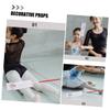 BESPORTBLE 2pcs Rainbow Dance Ribbons for Gymnastics Portable Artistic Performance Wands Streamers Handles for Birthday Parties and Fitness Activities view 2