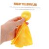 BESPORTBLE 8 Pcs Rugby Small Yellow Banner Throwing Accessory Soccer Tossing Flags Football Costume Football Tossing Flag Challenge Flags Football Soccer Ball Nylon Sports Decorations view 4
