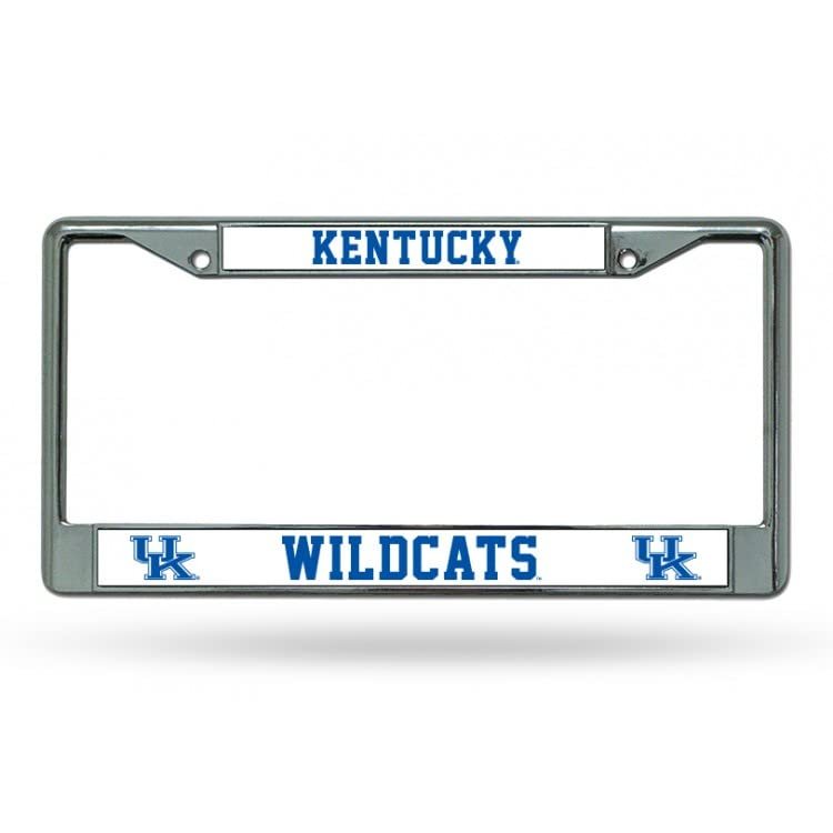 212 Main FC-190102 Kentucky Wildcats Chrome License Plate Frame