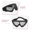balacoo 1 Pair Ski Windproof Glasses Motorcycle Glasses Dirt Bike Goggles Cycling Goggles Kids Ski Goggles Motocross Goggles Sports Goggles Work Glasses Anti-fog Man Tpu Helmet, 18.50X8.00X8.00CM view 3
