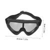 balacoo 1 Pair Ski Windproof Glasses Motorcycle Glasses Dirt Bike Goggles Cycling Goggles Kids Ski Goggles Motocross Goggles Sports Goggles Work Glasses Anti-fog Man Tpu Helmet, 18.50X8.00X8.00CM view 4