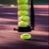 Gamma Sports Tennis Ball Tube Pickup  Clear 18-Ball Capacity with Carry Strap and Durable Rubber End Caps with Fence Clips  Quick Court Cleanup Tool for Players, Coaches & Instructors view 2