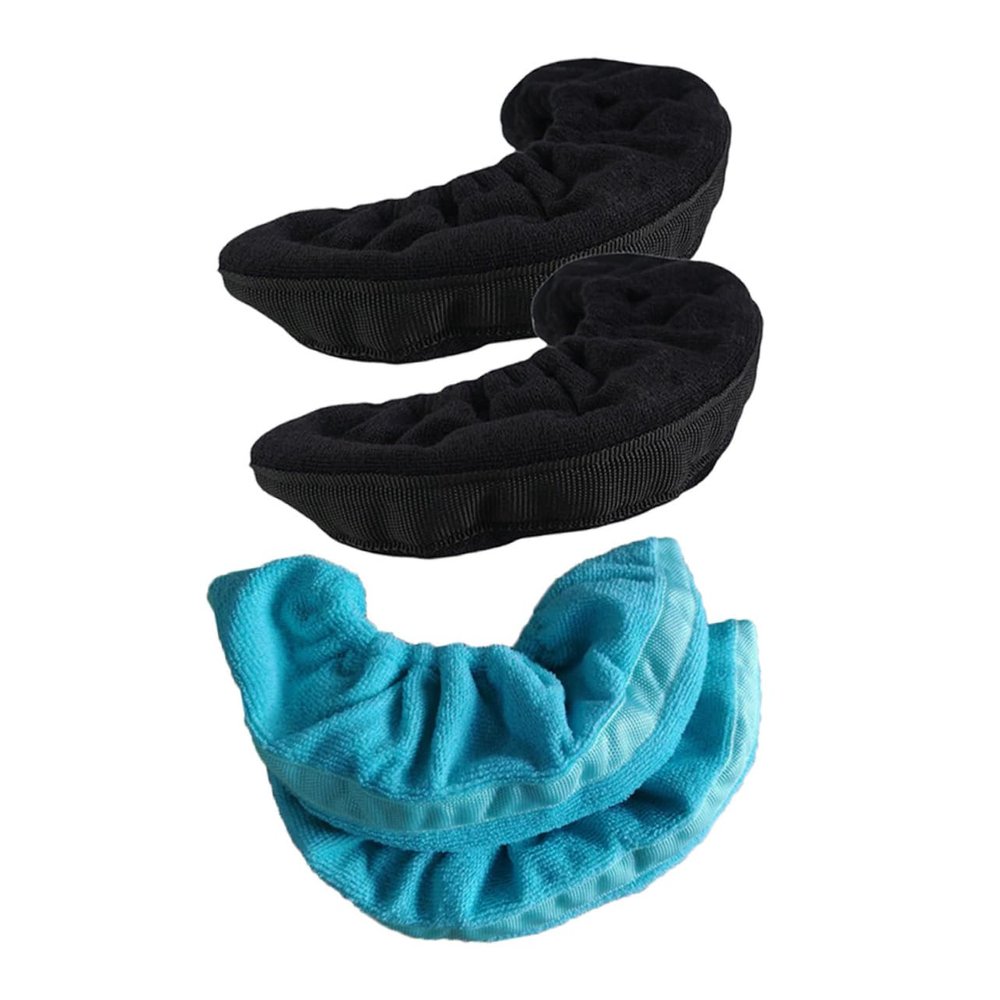 BESPORTBLE 2pairs Lightweight Ice Skate Blade Covers Soft Oxford Guards for Figure and Hockey Skates Easy to Clean and Portable Protectors
