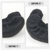 BESPORTBLE 2pairs Lightweight Ice Skate Blade Covers Soft Oxford Guards for Figure and Hockey Skates Easy to Clean and Portable Protectors view 4