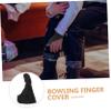 POPETPOP Breathable Bowling Gloves Thumb Protector Elastic Finger Sleeves for Sports view 4