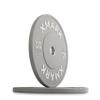 XMARK Olympic Color Training Bumper Plate Weights, 10 lb Pair, Gray, for Olympic Barbells, Premium Strength Training Bumpers for Home Gym or Garage Gym view 1