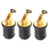 BESPORTBLE 3pcs Drain Plug for Kayak Rotatable Scupper Plug for Boat Deck Drain and Easy to Install Compatible Hole for Canoe and Rubber Boat view 1