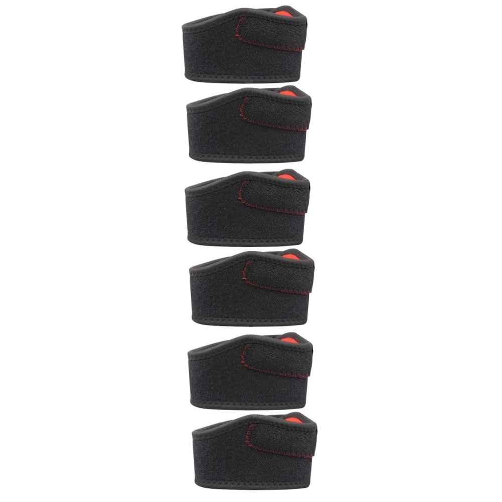 BESPORTBLE 6pcs Outdoor Sports Knee Pads for Men and Women Comfortable Kneelet for Running Hiking and More Lightweight Breathable Design Black
