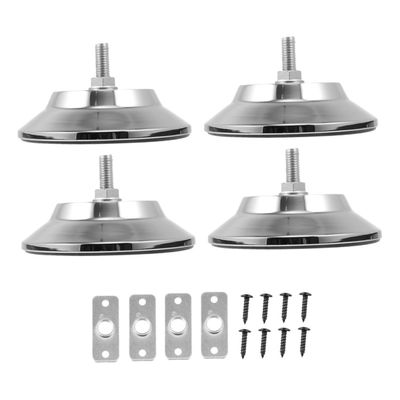 BESPORTBLE 1set Foosball Table Foot Pad Elevating Mat - Design Includes Foot Pads Retaining and Screws Accessory for Optimal Table Height