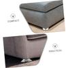 BESPORTBLE 1set Foosball Table Foot Pad Elevating Mat - Design Includes Foot Pads Retaining and Screws Accessory for Optimal Table Height view 2