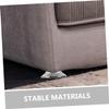 BESPORTBLE 1set Foosball Table Foot Pad Elevating Mat - Design Includes Foot Pads Retaining and Screws Accessory for Optimal Table Height view 3