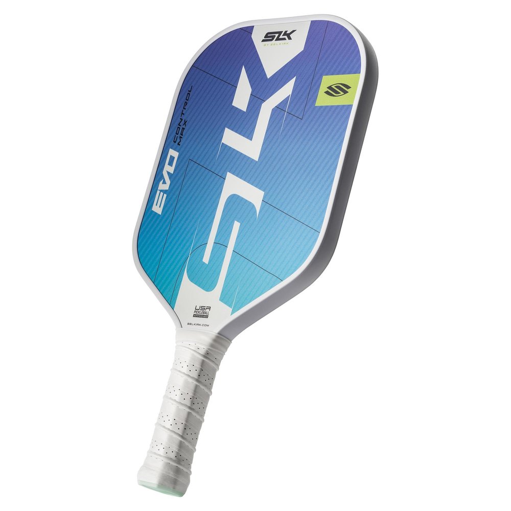 Selkirk Sport SLK Evo Control MAX Pickleball Paddle | G8 Power Carbon Fiber Pickleball Paddles Face with Spinflex Surface and Rev-Control Polymer Core | Control Oasis Max
