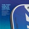Selkirk Sport SLK Evo Control MAX Pickleball Paddle | G8 Power Carbon Fiber Pickleball Paddles Face with Spinflex Surface and Rev-Control Polymer Core | Control Oasis Max view 3