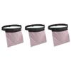 BESPORTBLE 3pcs Tennis Ball Storage Collector Bag Mesh Ball Pouch Waist Bag Holder for view 1