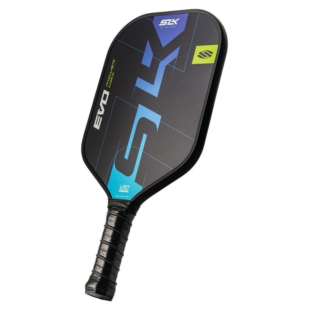 Selkirk Sport SLK Evo Power MAX Pickleball Paddle by Selkirk Sport | USAPA Approved G9 Power Carbon Fiber Pickleball Paddles with SpinFlex Surface and Rev-Hybrid Polymer Core | Power Oasis Max
