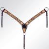 American Darling Western Horse Breast Collar Tack Genuine Leather view 2
