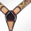 American Darling Western Horse Breast Collar Tack Genuine Leather view 3