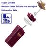 FUNTOPS Reusable Water Bottle | Officially Licensed NCAA Sports Bottle | BPA Free | Dishwasher Safe | Bully Mascot | 12 oz Drink in the Box - Mississippi State University view 3